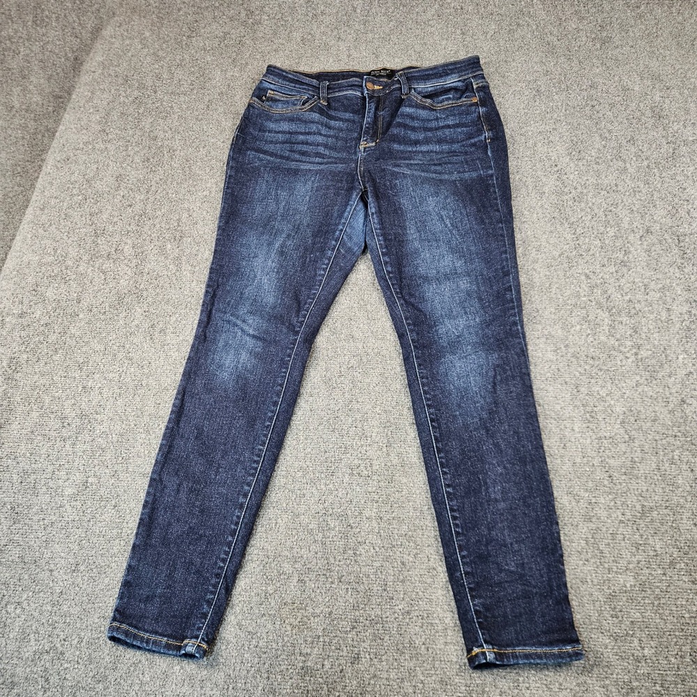 Judy Blue Skinny Fit Dark Wash Jeans Size 13/31 JB82253DK Stretch Denim Mens